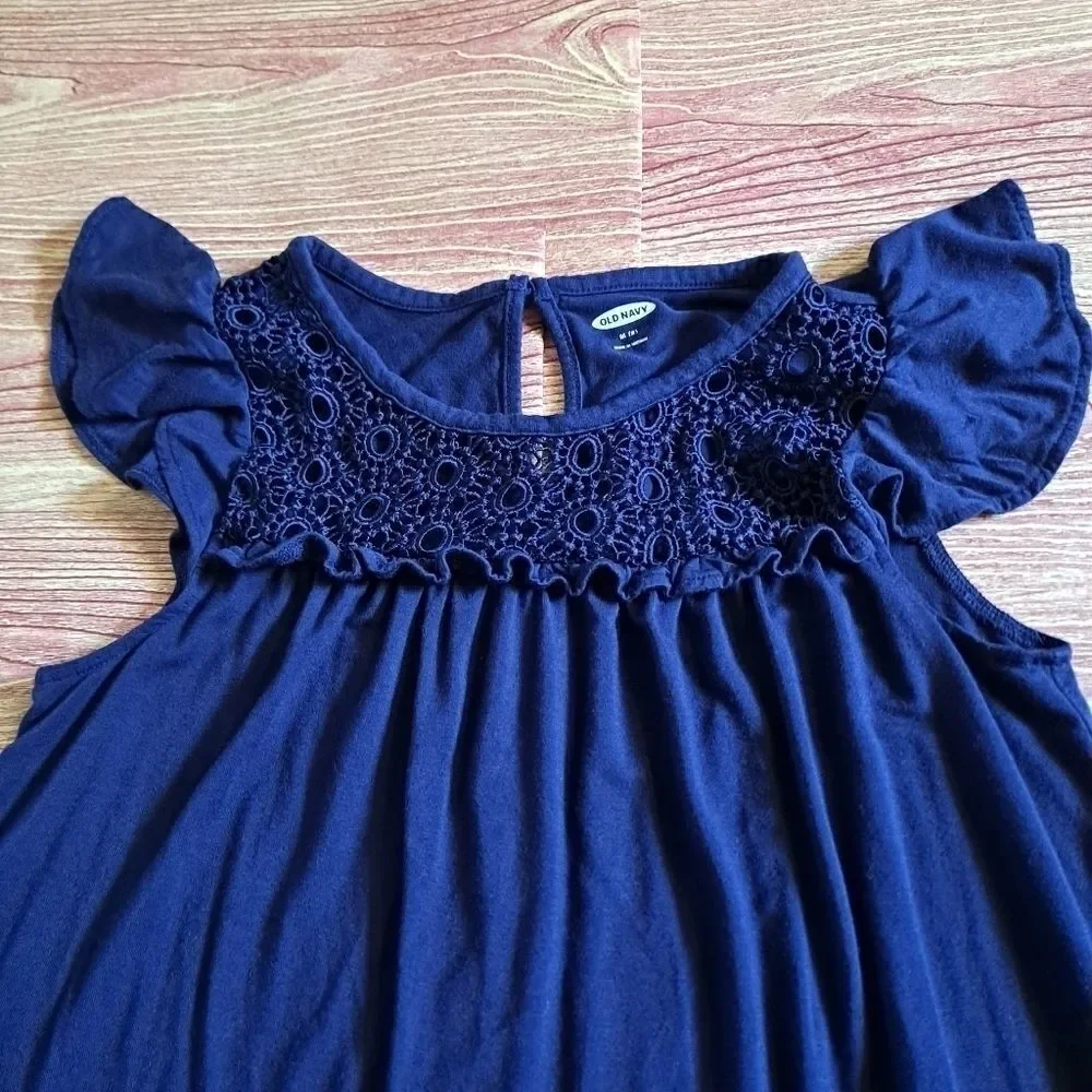 Old Navy Tunic Navy Blue 8 (Girls)